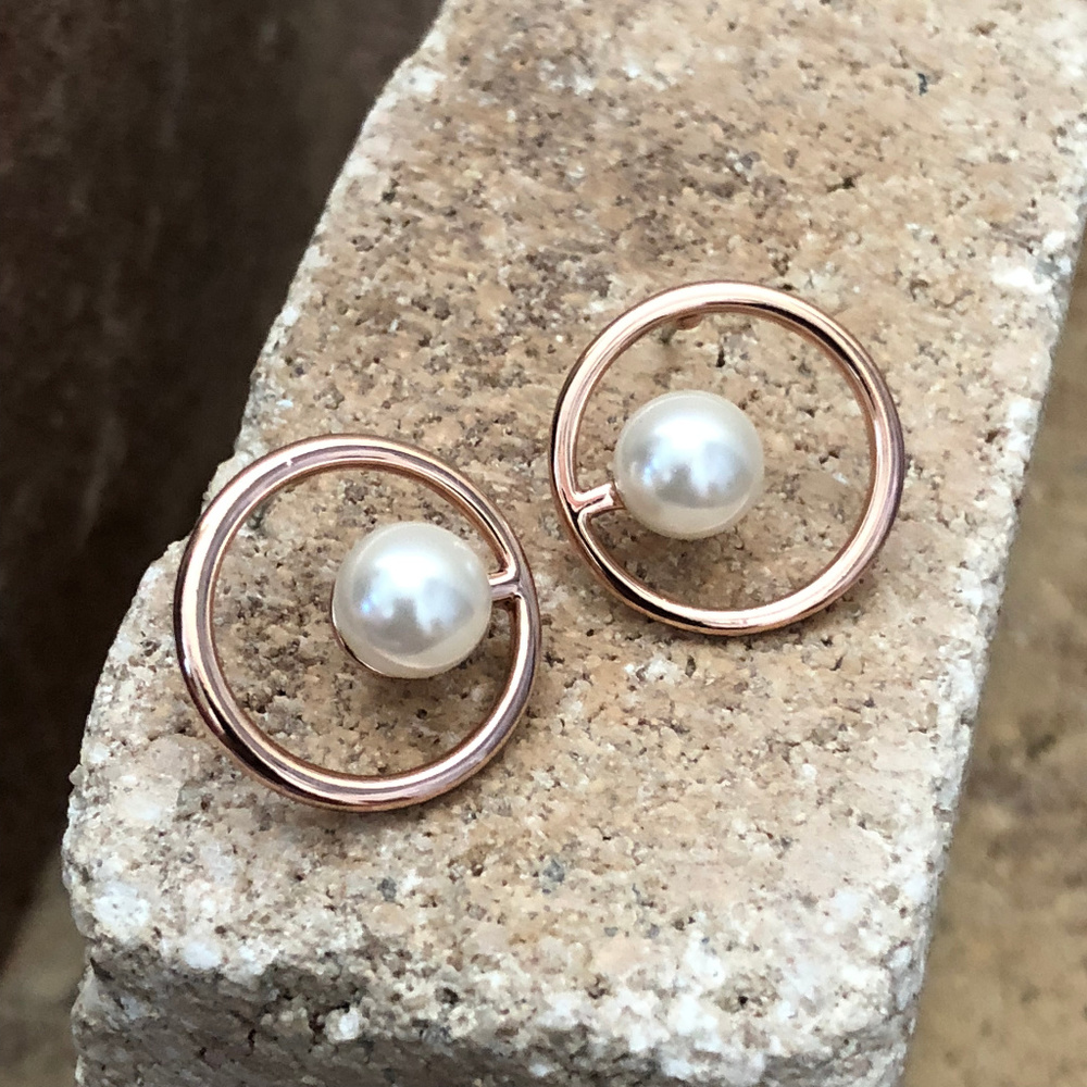 Geometric Stud Earrings